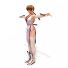 霞-角色人体-角色-VR/AR模型-3D城