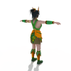 龙女1-角色人体-角色-VR/AR模型-3D城
