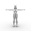 龙女1-角色人体-角色-VR/AR模型-3D城