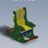 rocking-chair-建筑-室内-工业CAD模型-3D城