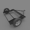 front-wheel-trailer-工业设备-其它-工业CAD模型-3D城