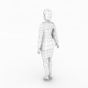 人物模型带骨骼-角色人体-女人-VR/AR模型-3D城