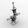 唐老鸭-角色人体-角色-VR/AR模型-3D城