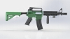 airsoft-mk18-assault-rifle-军事-枪炮-工业CAD模型-3D城