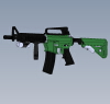 airsoft-mk18-assault-rifle-军事-枪炮-工业CAD模型-3D城