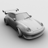 保时捷993 GT2的汽车-汽车-家用汽车-VR/AR模型-3D城