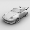 保时捷993 GT2的汽车-汽车-家用汽车-VR/AR模型-3D城