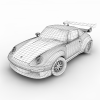 保时捷993 GT2的汽车-汽车-家用汽车-VR/AR模型-3D城