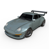 保时捷993 GT2的汽车-汽车-家用汽车-VR/AR模型-3D城
