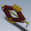 Scissor Car Jack-汽车-其它-工业CAD模型-3D城