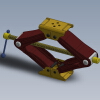 Scissor Car Jack-汽车-其它-工业CAD模型-3D城