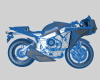 dragonfly-motorbike-汽车-摩托车-工业CAD模型-3D城