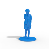 哭泣的孩子-艺术-3D打印模型-3D城