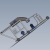 Design Device for Filling and Sewing Cotton Automatically-工业设备-机器设备-工业CAD模型-3D城
