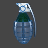 hand-grenade-军事-武器-工业CAD模型-3D城