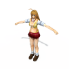 sonsaku-角色人体-角色-VR/AR模型-3D城