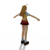 sonsaku-角色人体-角色-VR/AR模型-3D城