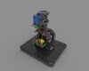 steam-engine-with-reverse-gear-工业设备-工具-工业CAD模型-3D城