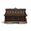 民居-建筑-住宅-VR/AR模型-3D城
