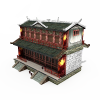 民居-建筑-住宅-VR/AR模型-3D城