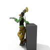 高菲-角色人体-角色-VR/AR模型-3D城