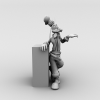 高菲-角色人体-角色-VR/AR模型-3D城