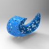 镂空鹦鹉螺壳-DIY-3D打印模型-3D城
