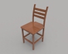 mohogany-chair-建筑-家具-工业CAD模型-3D城