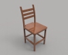 mohogany-chair-建筑-家具-工业CAD模型-3D城