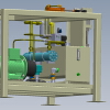 Dry Ice Moulding Press-工业设备-机器设备-工业CAD模型-3D城