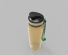 uzspace-plastic-sports-water-bottle-1000ml-tritan-bpa-free-leak-proof-cycling-riding-for-outdoor-文体生活-日用品-工业CAD模型-3D城