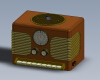 Retro radio-科技-其它-工业CAD模型-3D城