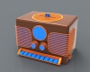 Retro radio-科技-其它-工业CAD模型-3D城
