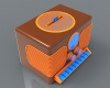 Retro radio-科技-其它-工业CAD模型-3D城