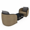 桌椅组合-家居-桌椅-VR/AR模型-3D城