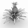 菠萝树-动植物-其它-VR/AR模型-3D城