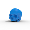骷髅-艺术-3D打印模型-3D城