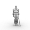 游戏人物-角色人体-角色-VR/AR模型-3D城