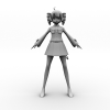 重音-角色人体-角色-VR/AR模型-3D城