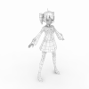 重音-角色人体-角色-VR/AR模型-3D城