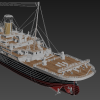 泰坦尼克号-船舶-客船-VR/AR模型-3D城