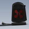 Warm air blower-科技-家用电器-工业CAD模型-3D城