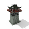 塔-建筑-古建筑-VR/AR模型-3D城