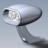 Mountable LED light-科技-家用电器-工业CAD模型-3D城