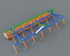 Farm rotary cultivator-工业设备-机器设备-工业CAD模型-3D城