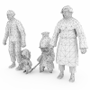 最终幻想14b-角色人体-角色-VR/AR模型-3D城