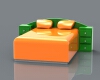 bed-建筑-家具-工业CAD模型-3D城