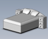 bed-建筑-家具-工业CAD模型-3D城