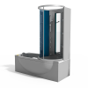 蒸汽包厢浴缸独立淋浴-科技-家用电器-VR/AR模型-3D城