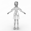 吉泽尔科雷特-角色人体-角色-VR/AR模型-3D城